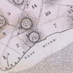 A map from 1832 showing the spread of cholera in New York City