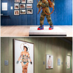 Colour photographs of the Being Human exhibition at Wellcome Collection
