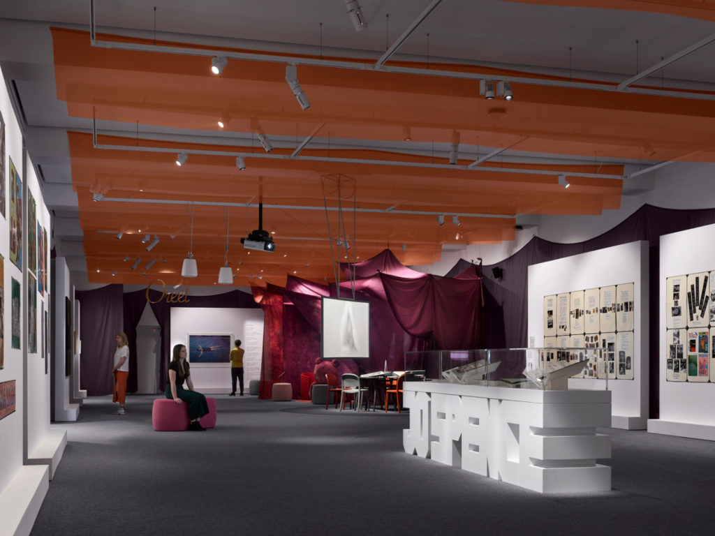 Gallery view of Misbehaving Bodies exhibition