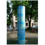 Colour photograph of an AIDS memorial in Munchen