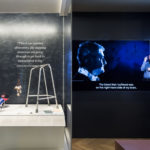 Colour photograph of the Roads to Recovery exhibition display