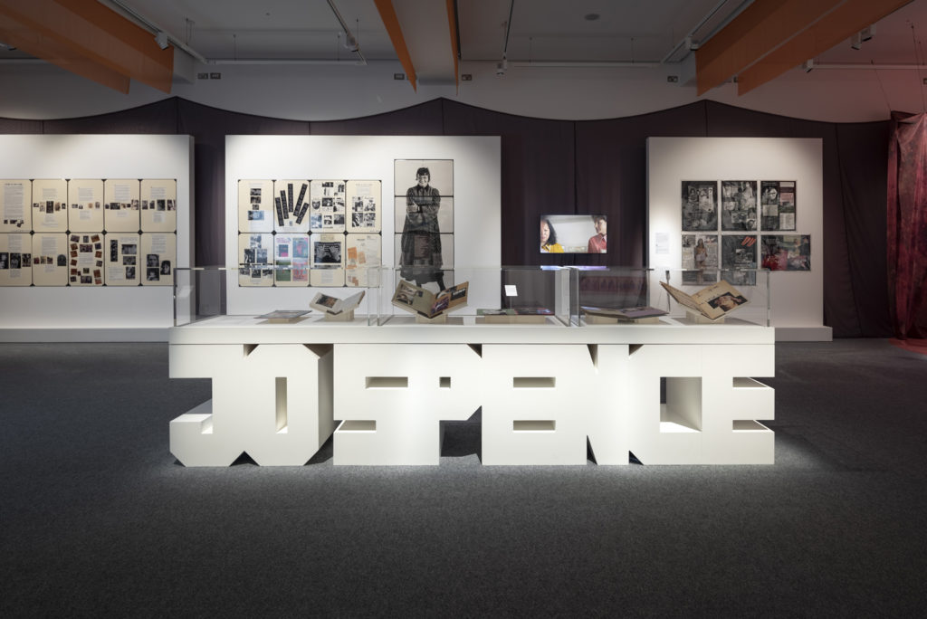 Gallery view of the Jo Spence exhibition
