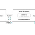 Overview map of Medicine: The Wellcome Galleries
