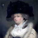 Eighteenth century oil painting portrait entitled Mrs Sage