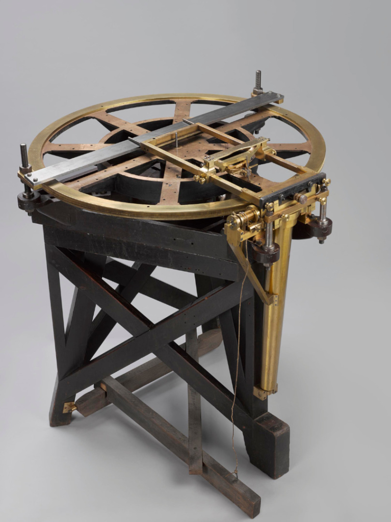Colour photograph of a late eighteenth century dividing engine in the design of Jesse Ramsden