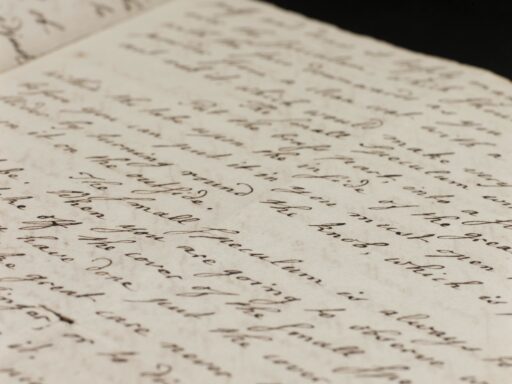 Pamphlet written in the hand of William Herschel giving instructions for the use of his Newtonian reflecting telescope with altazimuth stand