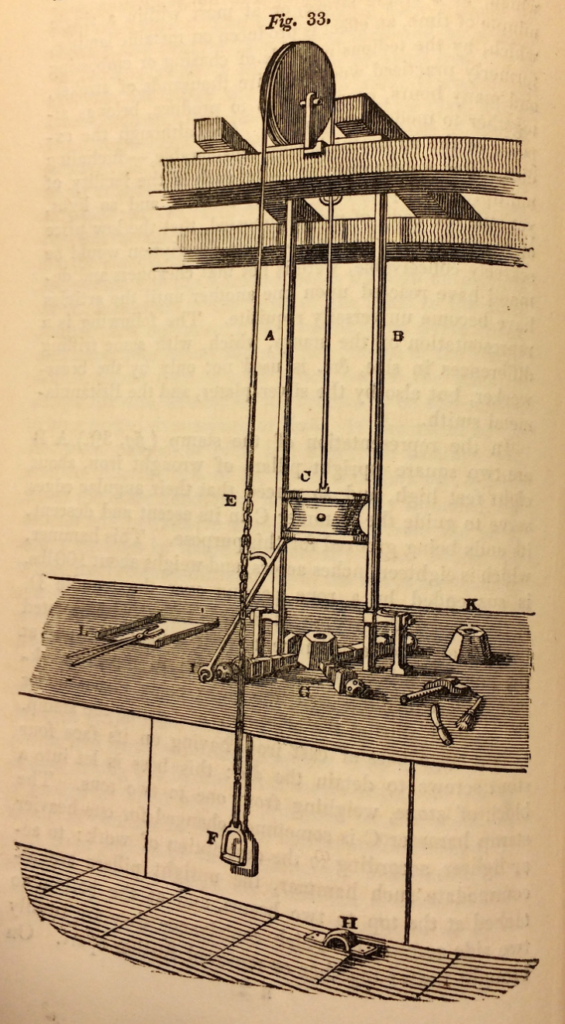 Illustrative engraving of a drop stamp