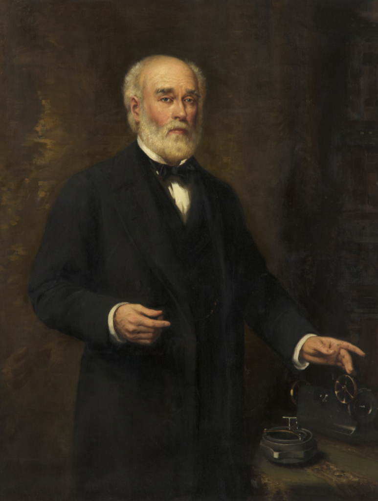 Nineteenth century oil painting of Thomas Benjamin Kennington