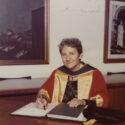 Dame Margaret Kate Weston receiving an honorary degree