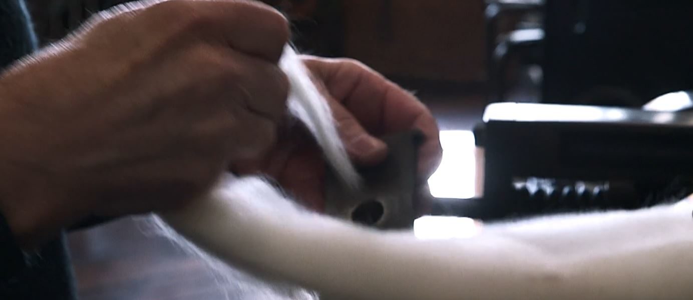 Video still from Greg Kotovs and the can gill machine