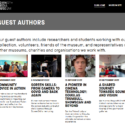 Screen grab from the Guest Authors section of the National Science and Media Museum website