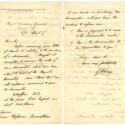 Handwritten letter from G B Airy to G Cacciatore from April 1870