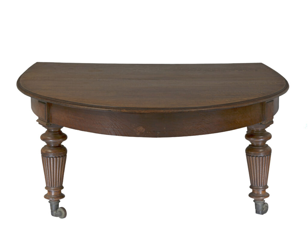 Photograph of the partially assembled Computing Table