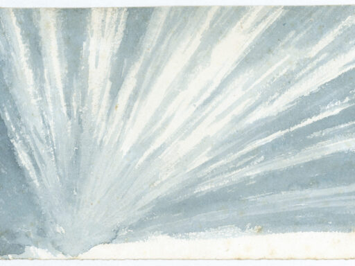 Watercolour painting of a cloud formation by Luke Howard