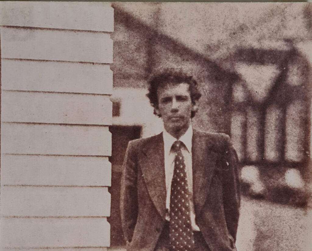 Calotype photograph of John Ward