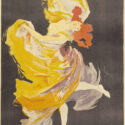 Poster advertising Loïe Fuller at the Folie Bergère